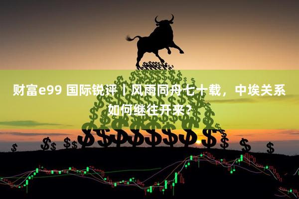 财富e99 国际锐评丨风雨同舟七十载，中埃关系如何继往开来？